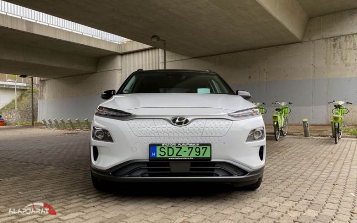 Hyundai Kona Electric teszt alapjárat