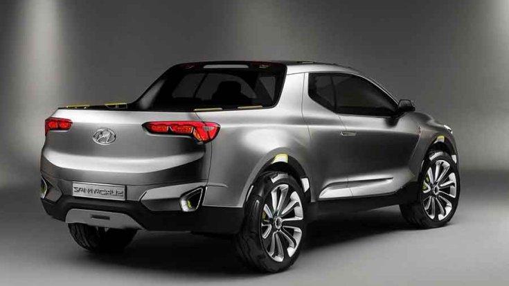 Hyundai Santa Cruz koncepció hátulról
