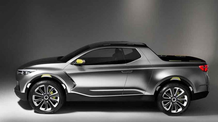 Hyundai Santa Cruz koncepció oldalról