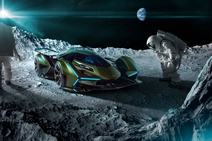 Lamborghini V12 Vision Gran Tourismo a Holdon
