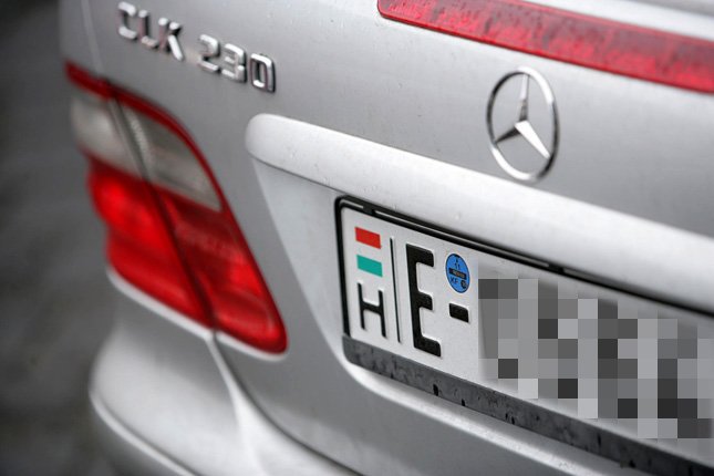 ideiglenes magyar rendszám