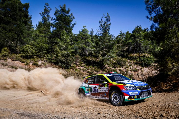 ifj. Érdi Tibor Skoda Fabia R5 ERC