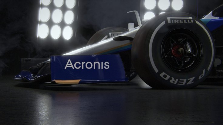 A Williams 2021-es autójának orra közelről