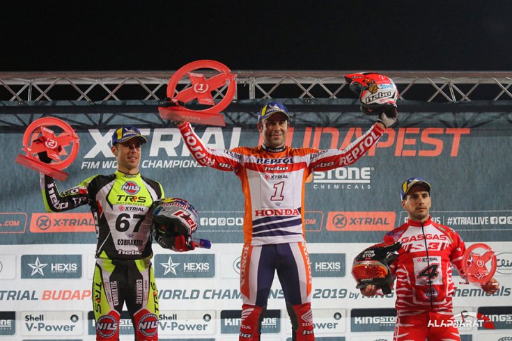 A 2019-es X-Trial Budapest dobogósai