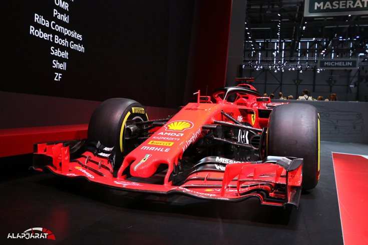 a Ferrari SF90, vagyis a 2019-es Formula-1-es autó