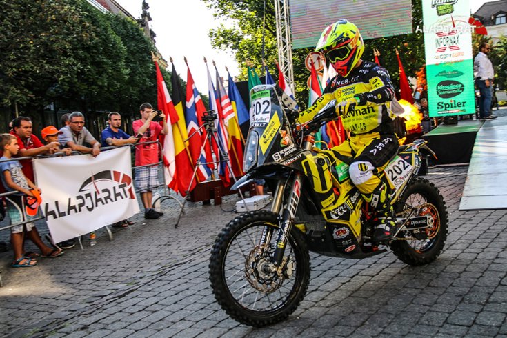 Terepmotoros a 2018-as HunGarian Baja rajtjában