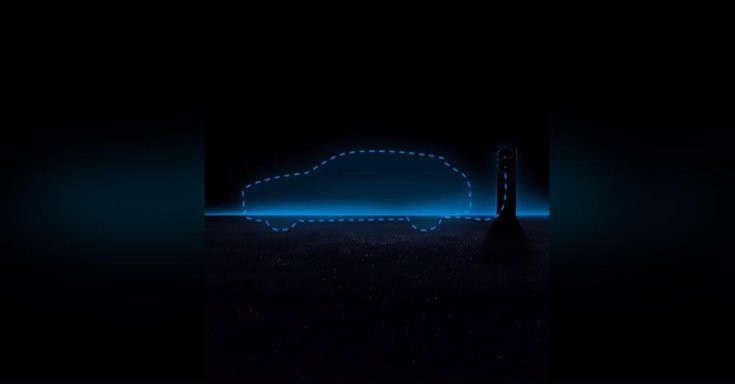 Mercedes-Benz CLA szedán plug-in hibrid sziluett oldalról