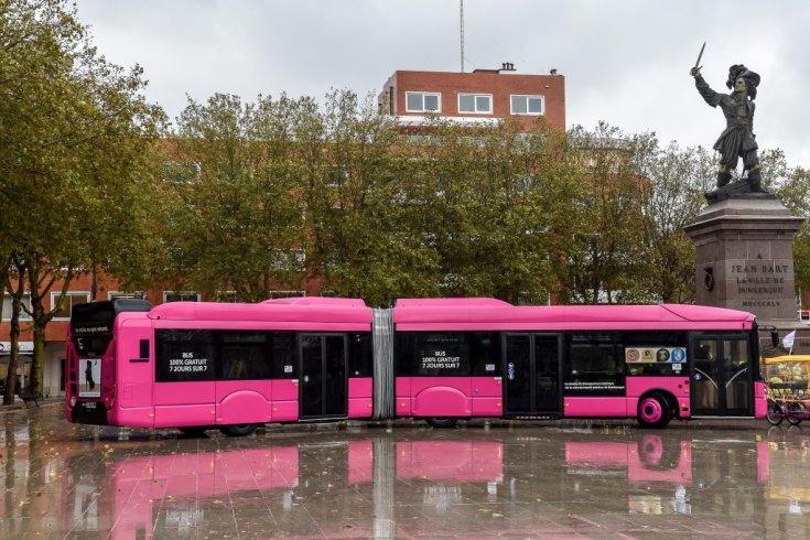 Ingyenes busz Dunkerque-ben
