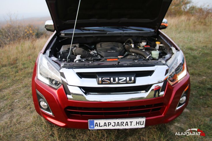 Isuzu D-Max Teszt Alapjárat