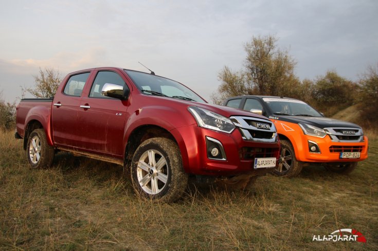 Isuzu D-Max Teszt Alapjárat