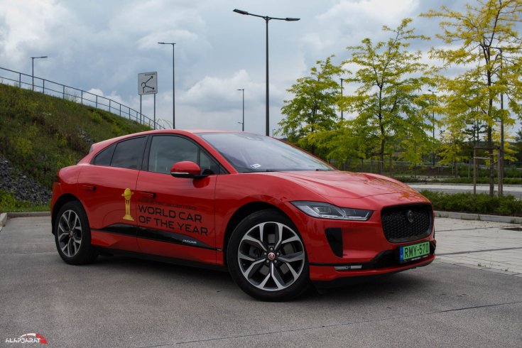 JAguar I-pace teszt alapjárat