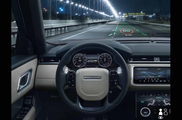Jaguar Land Rover 3D head-up display