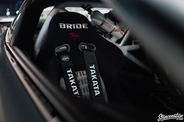Jerald Yutadco Lexus LC 500 SEMA kiállítási darab Bride Low max ülései Takata övvel.
