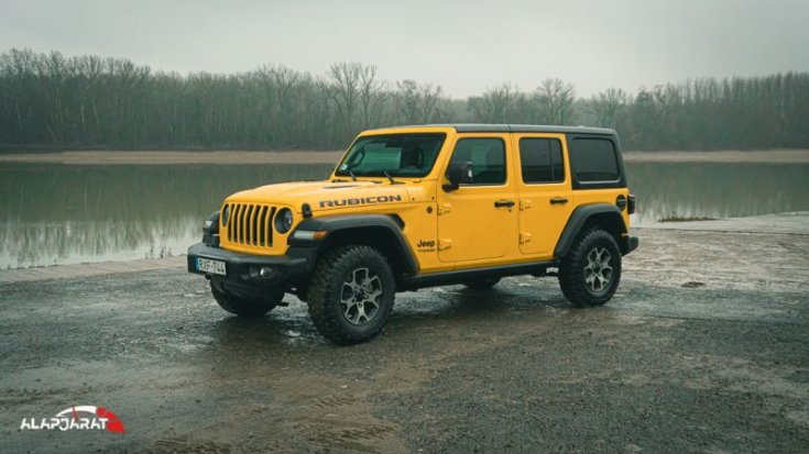 Jeep Wrangler teszt alapjárat