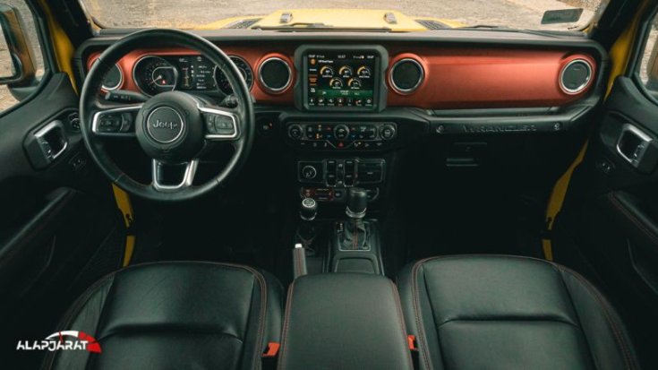 Jeep Wrangler teszt alapjárat