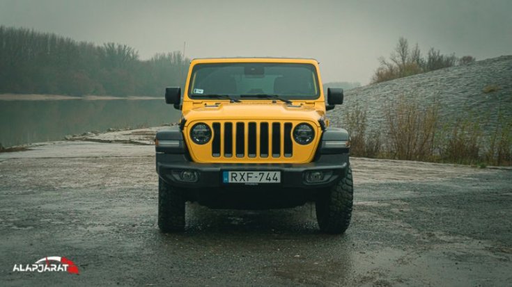 Jeep Wrangler teszt alapjárat