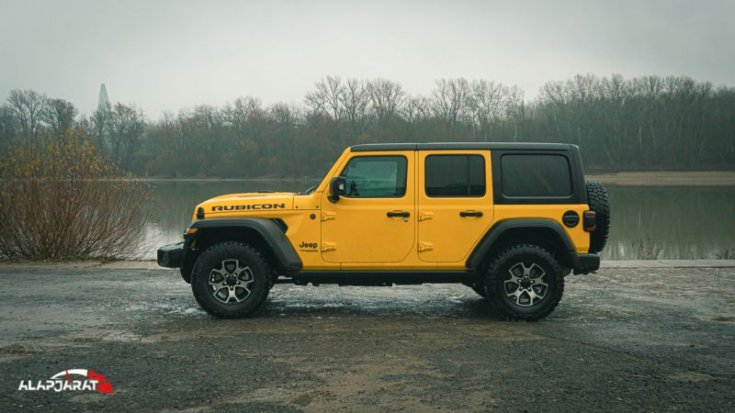 Jeep Wrangler teszt alapjárat