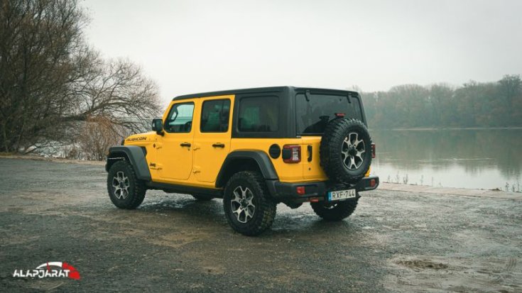 Jeep Wrangler teszt alapjárat