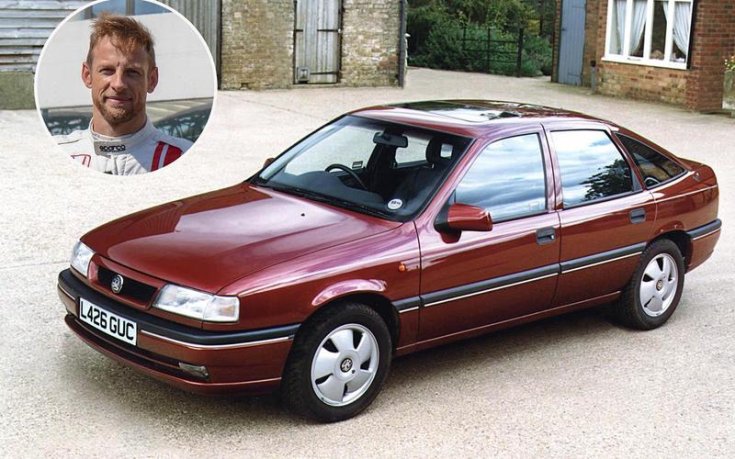 Jenson Button Vauxhall Cavalier Mk3