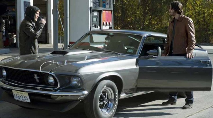 John Wick film Ford Mustang