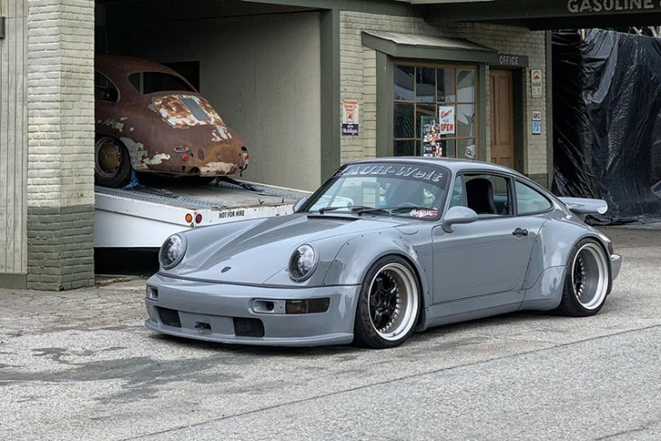 Jon Sibal automotív designer és illusztrátor munkája, Porsche 911-en