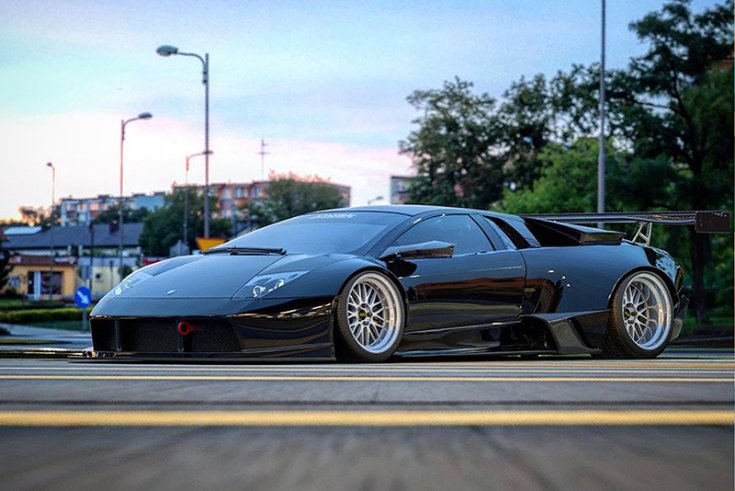 Jon Sibal munkája, Lamborghini Aventadoron