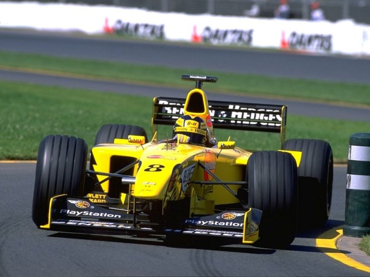 Frentzen és a Jordan nagyszerűen teljesítettek 1999-ben
