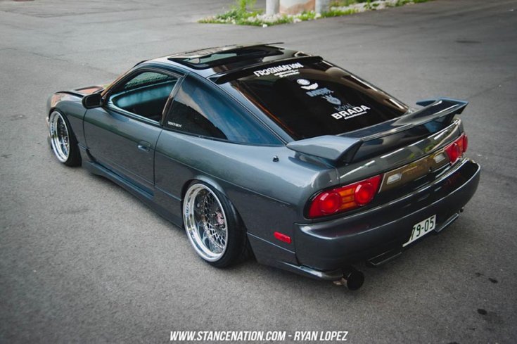 Josh Davis Nissan Type X 180SX fentről