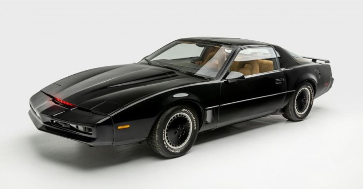Knight Rider KITT oldalról