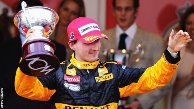 Kubica a 2010-es Monacói Nagydíjon