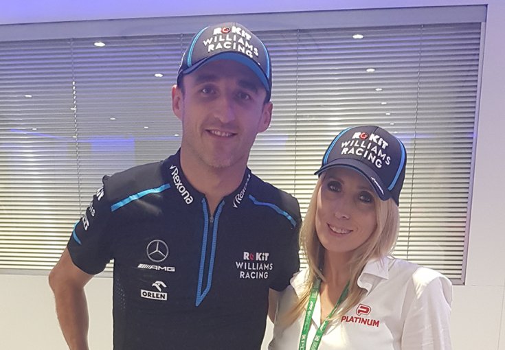 Robert Kubica és Vogel Adrienn