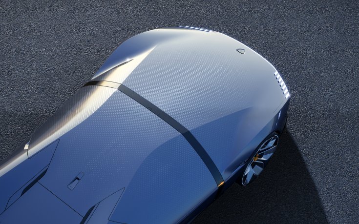 Lamborghini E_X tanulmány fentről