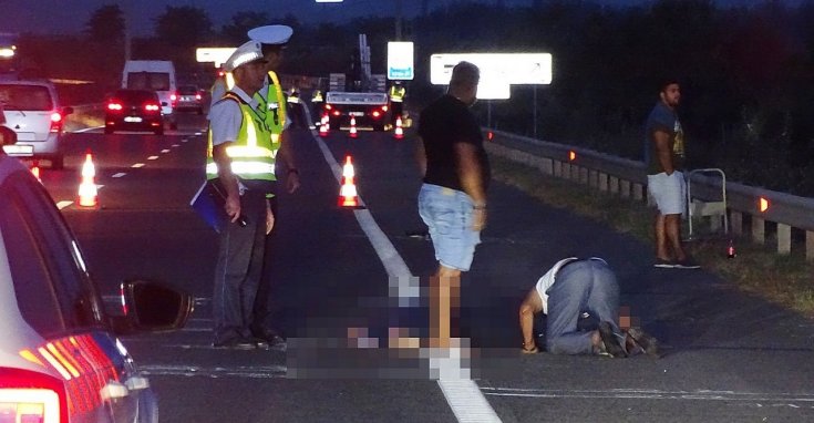 14 éves fiút gázolt halálra egy kisteherautó az M43-ason