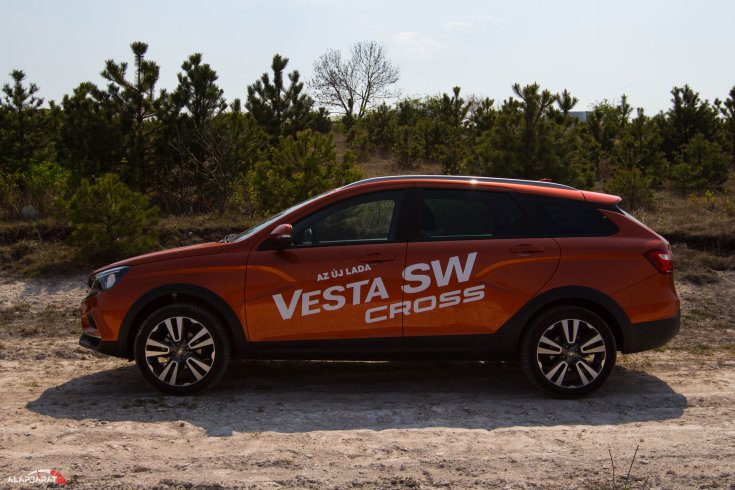 Lada Vesta SW Cross tesztelése