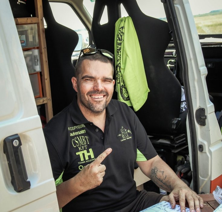 Horváth Lajos Dakar versenyző