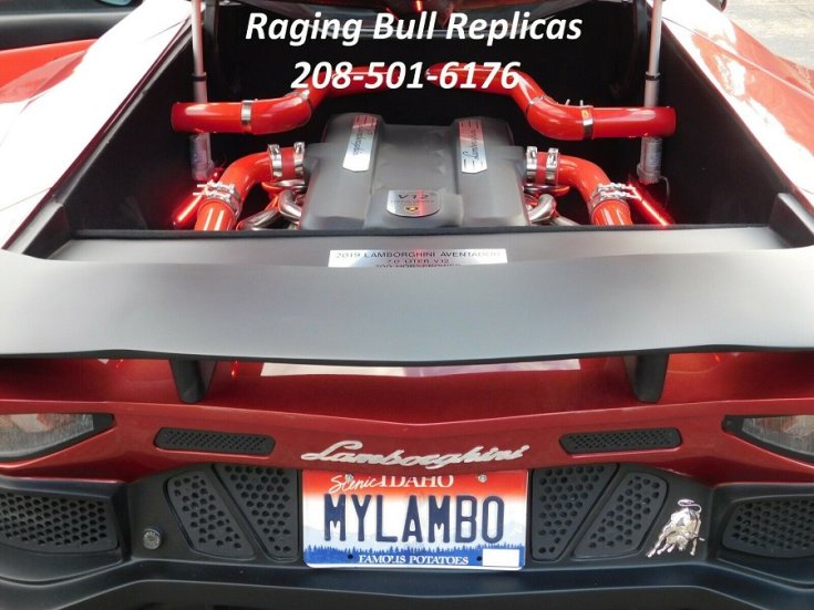 Lamborghini Aventador utánzat motorja