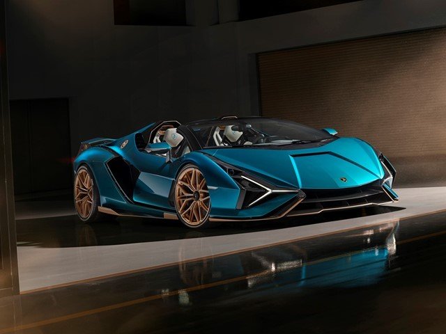 Lamborghini Sián Roadster elölről