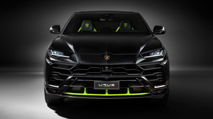 Különleges Lamborghini Urus kiadás elölről