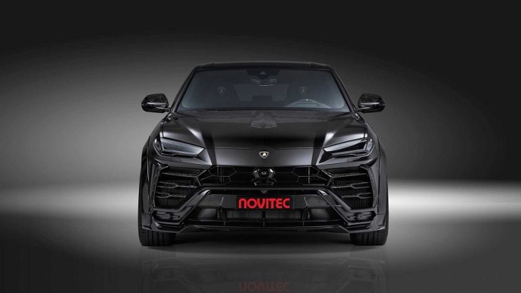 Novitec Lamborghini Urus fekete színben
