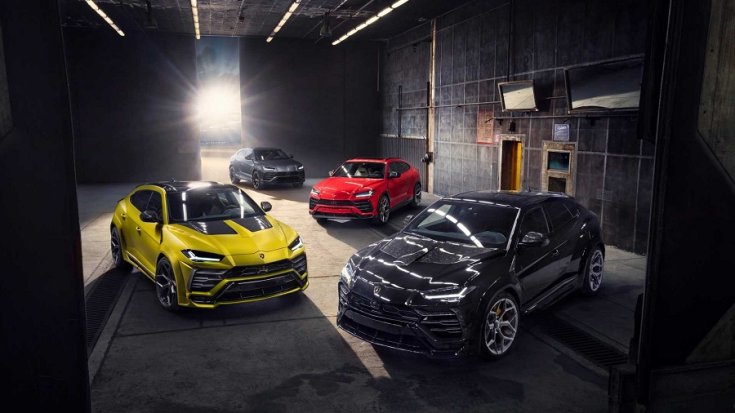 Novitec-tuningolt Lamborghini Urus modellek