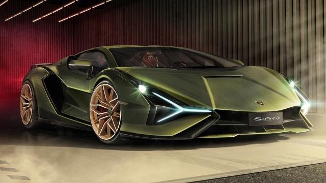 Lamborghini Sián elölről