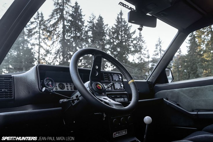 1992-es Lancia Delta Integrale HF Evoluzione tuning beltere