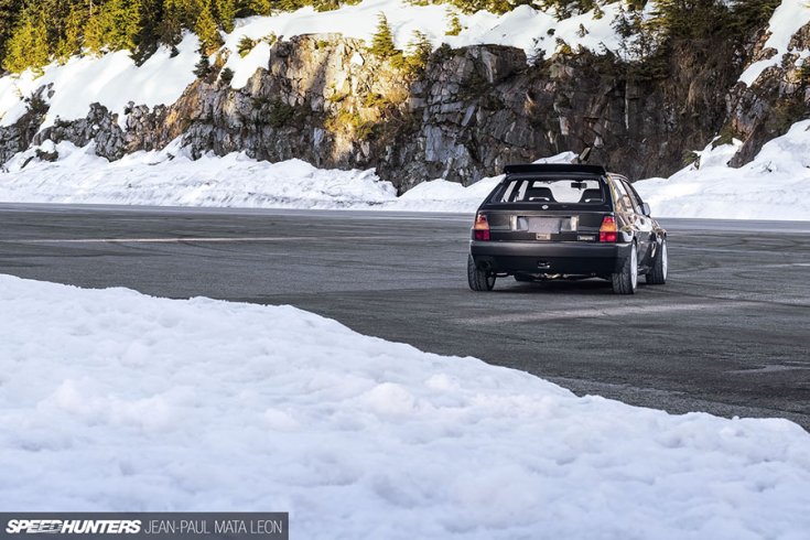 1992-es Lancia Delta Integrale HF Evoluzione tuning hátulról