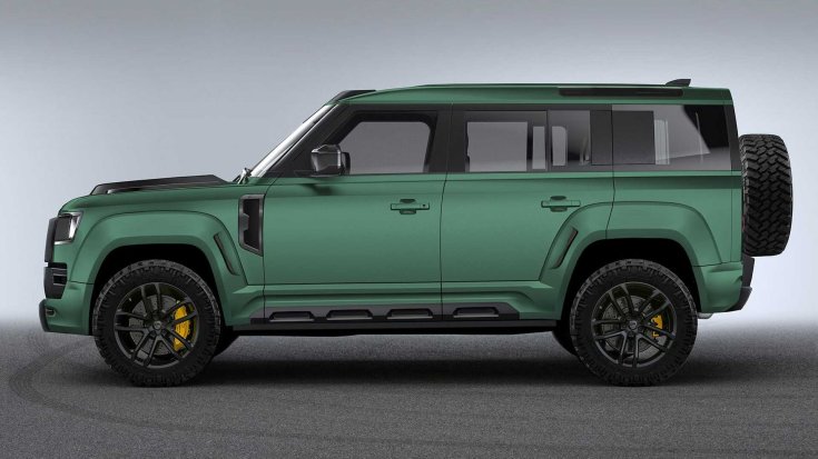 Land Rover Defender újragondolva a Lumma Design által, oldalról