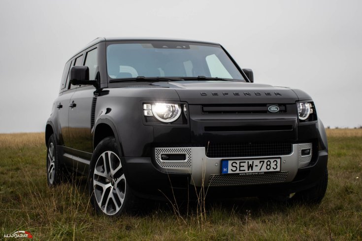 Land Rover Defender D240 teszt alapjárat