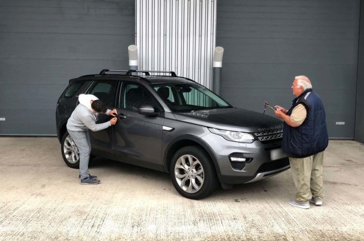 Land Rover Discovery Sport lopásteszt