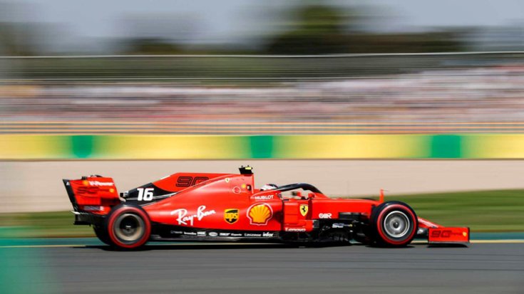 Charles Leclerc az Ausztrál Nagydíjon