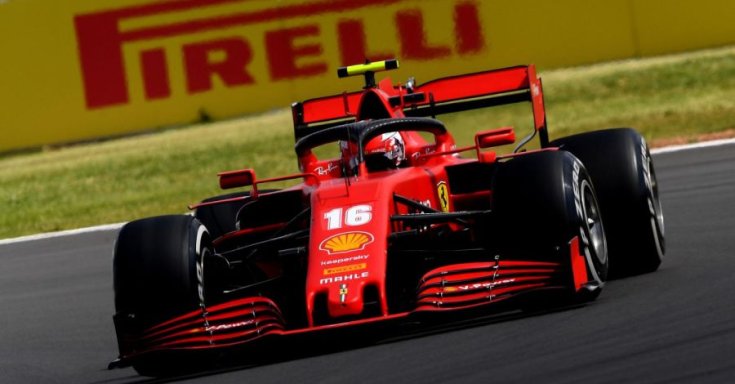 Leclerc a Ferrarival