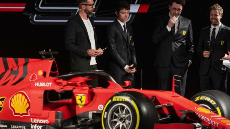 Leclerc és Vettel az új Ferrarival