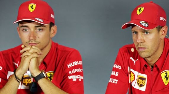 Leclerc és Vettel